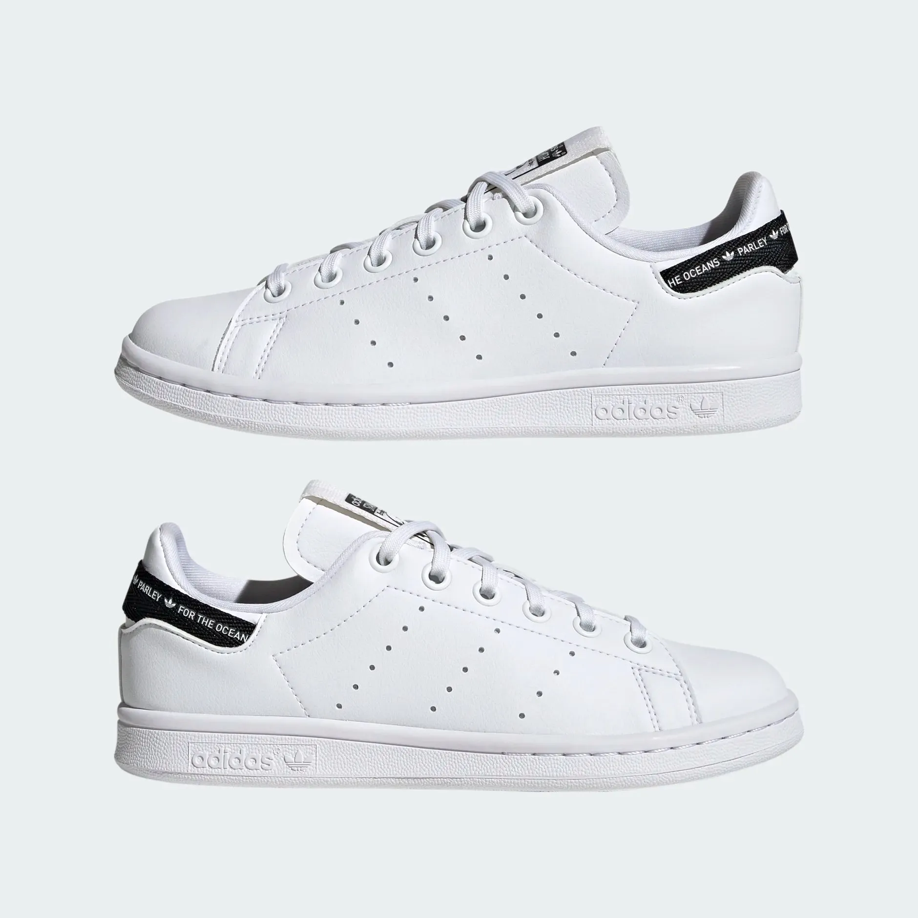 Adidas Stan Smith Parley x Stan Smith J 'White Black'
