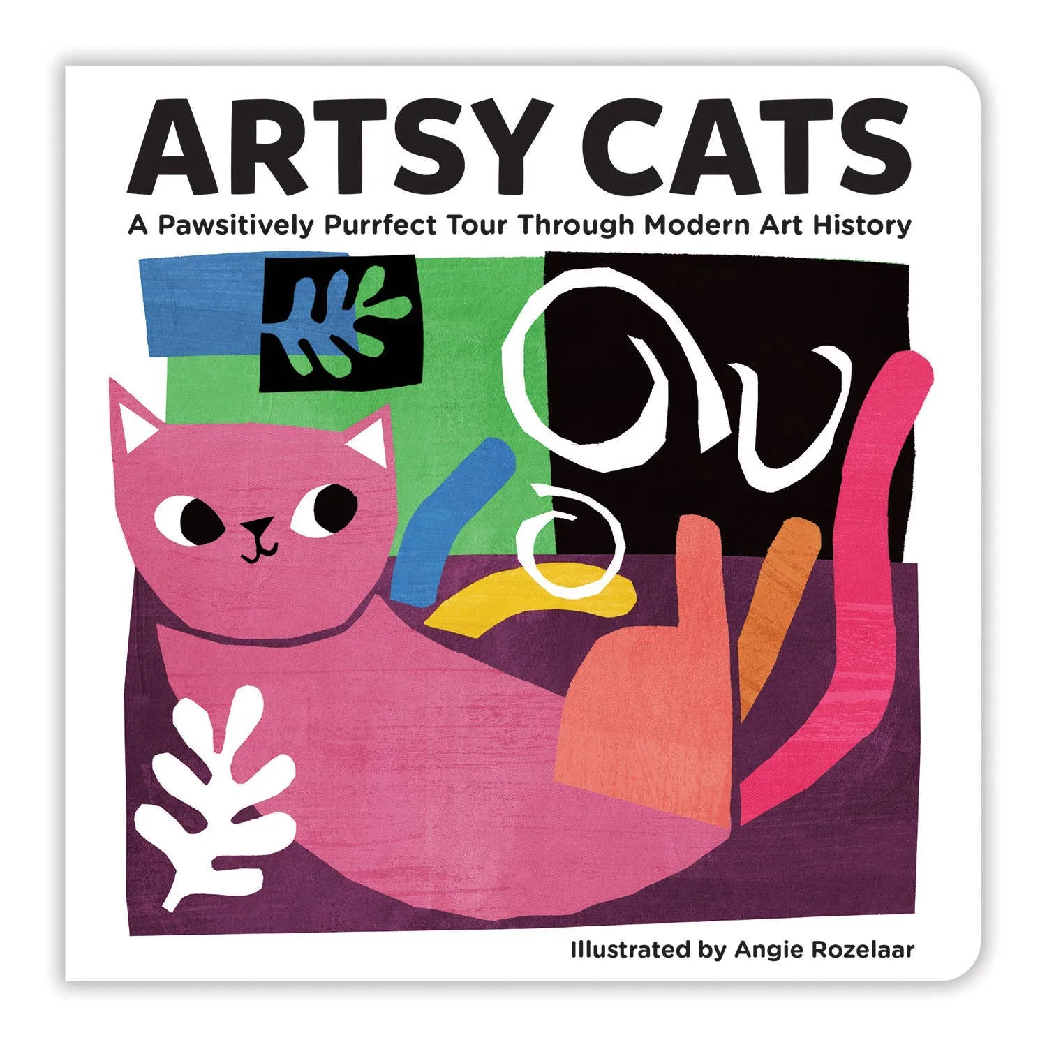 artsy cats board book