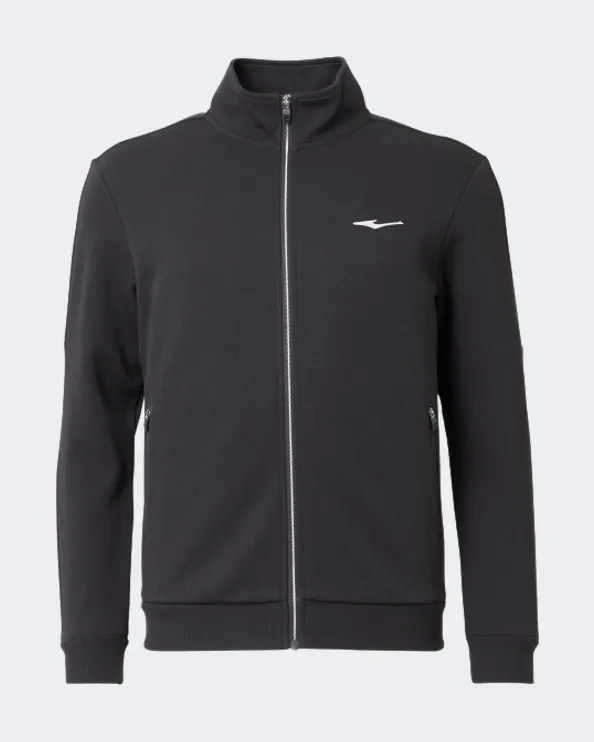 Erke Full Zip Men Lifestyle Sweatshirt Black 11222302191-001