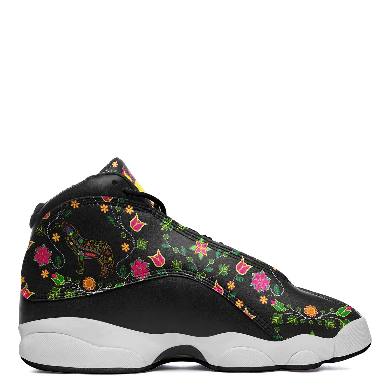 Floral Bearpaw Wolf Isstsokini