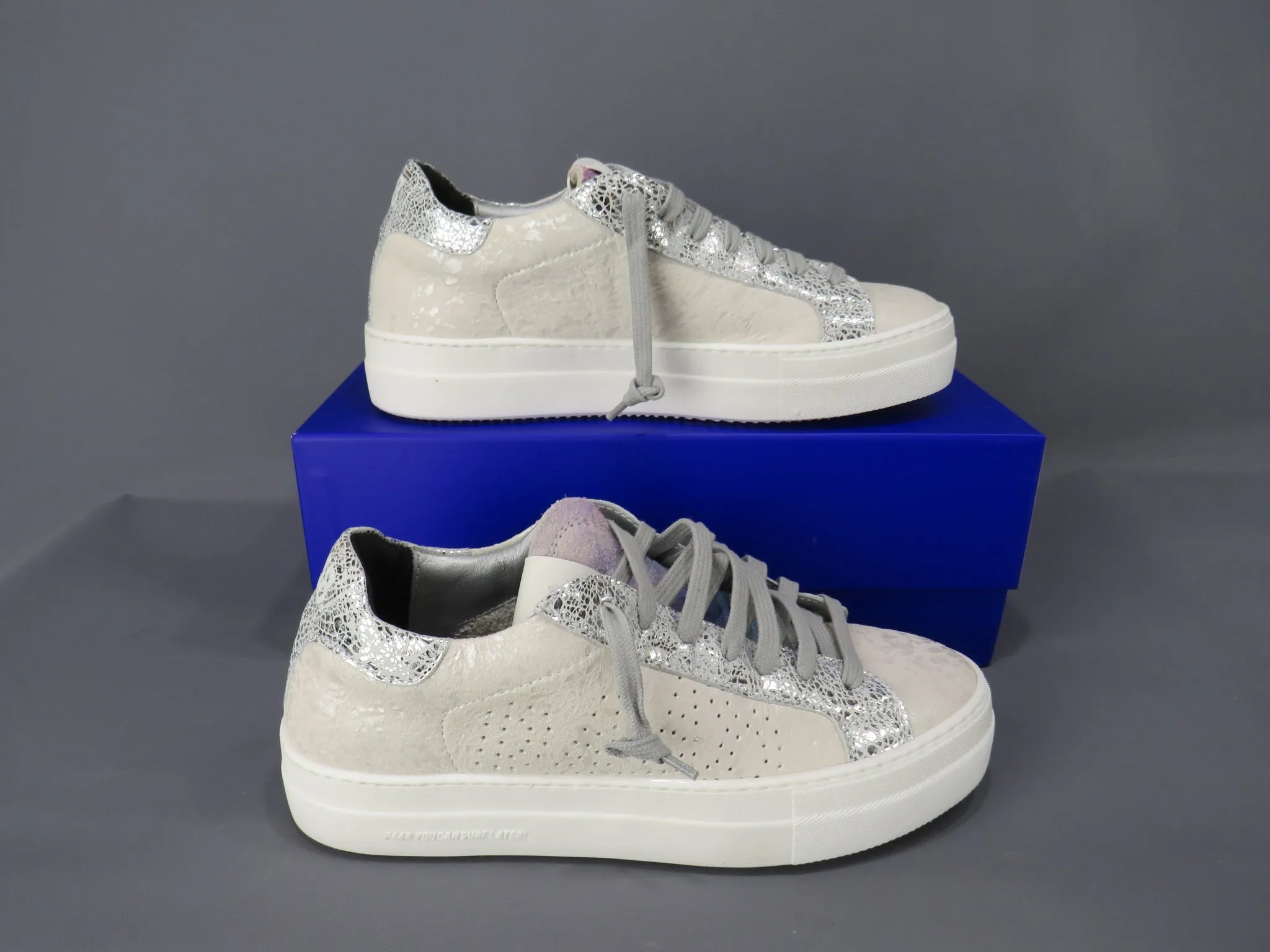 P448 Thea Leather Lifestyle Casual And Fashion Sneakers