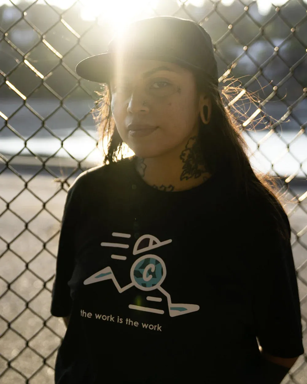 PUMA x CIELE - the work is the work - running tee
