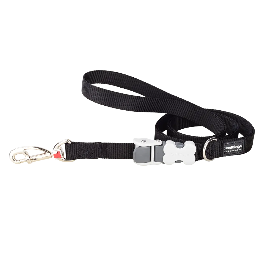 Red Dingo Dog Super Lead Classic Black L