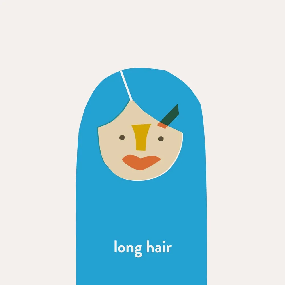 The Hair Book | Board Book