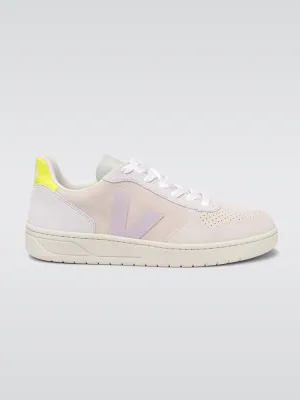 V-10 Sneaker - Multico-Sable-Parme